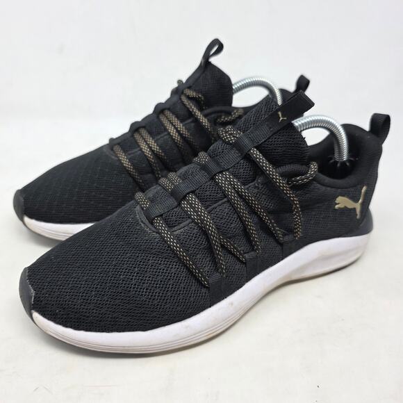 Puma Wired Run Black FoamFit Sneakers Womens Size 6.5 - Picture 1 of 8